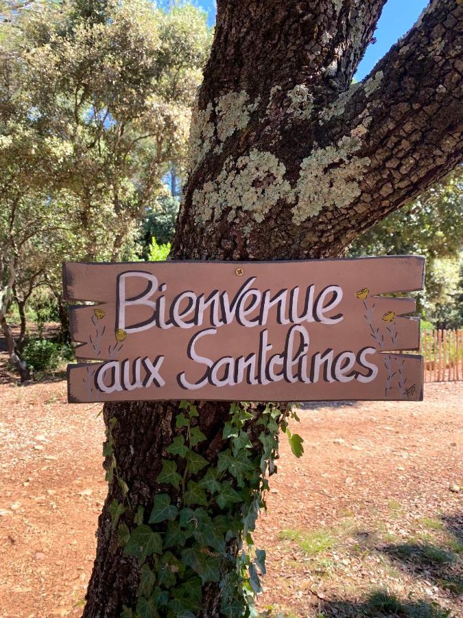 Les Santolines - Studio A La Campagne Aigaliers Bagian luar foto